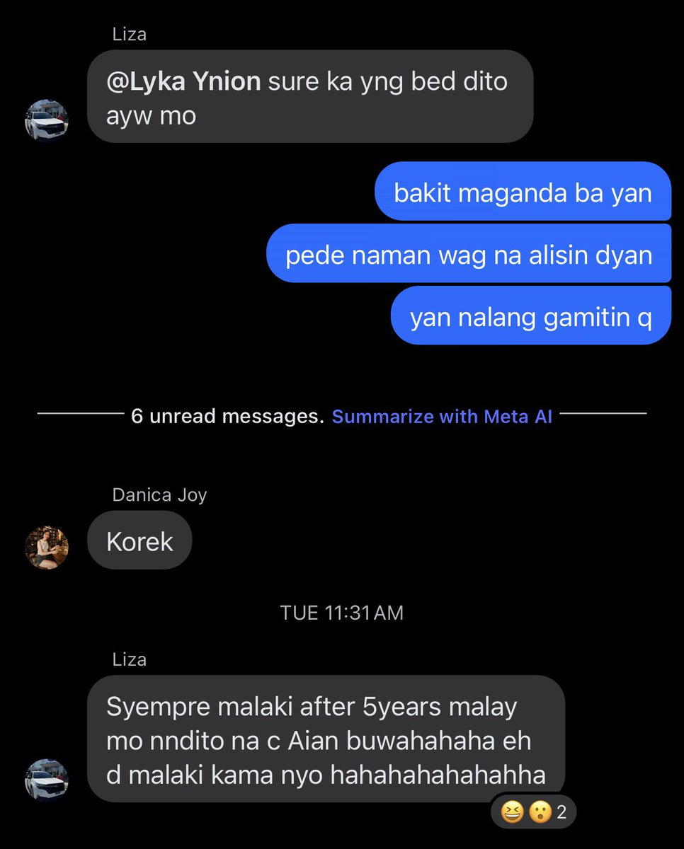 lahlyka's tweet photo. ma dika ganyan mag joke ah HWHSHAHHAHSHAHAHAHAHAH aliw ka 😭😭 https://t.co/kGIMVXu7Q2