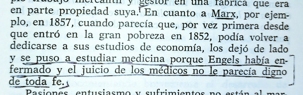 IkerMadrid12's tweet photo. me ha hecho recordar esto: "Marx, en 1857, dejó de lado sus estudios de economía y se puso a estudiar medicina porque Engels había enfermado y el juicio de los médicos no le parecía digno de toda fe" https://t.co/EAsjzWRTFX