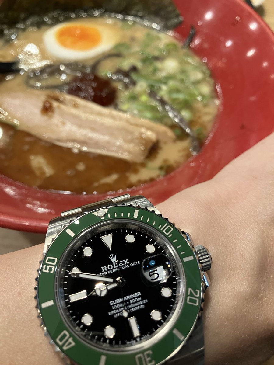 art_rolex_2024's tweet photo. 至福のひととき☺️ https://t.co/77NTqgKme8
