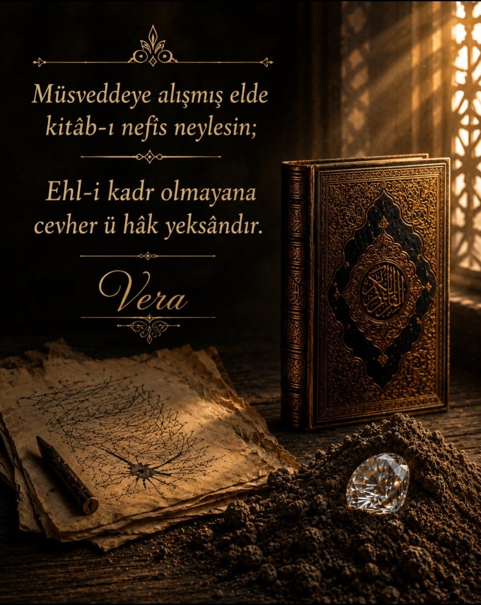 protesto35's tweet photo. Müsveddeye alışmış elde kitâb-ı nefîs neylesin;

Ehl-i kadr olmayana cevher ü hâk yeksândır. https://t.co/OtjUurZZFL