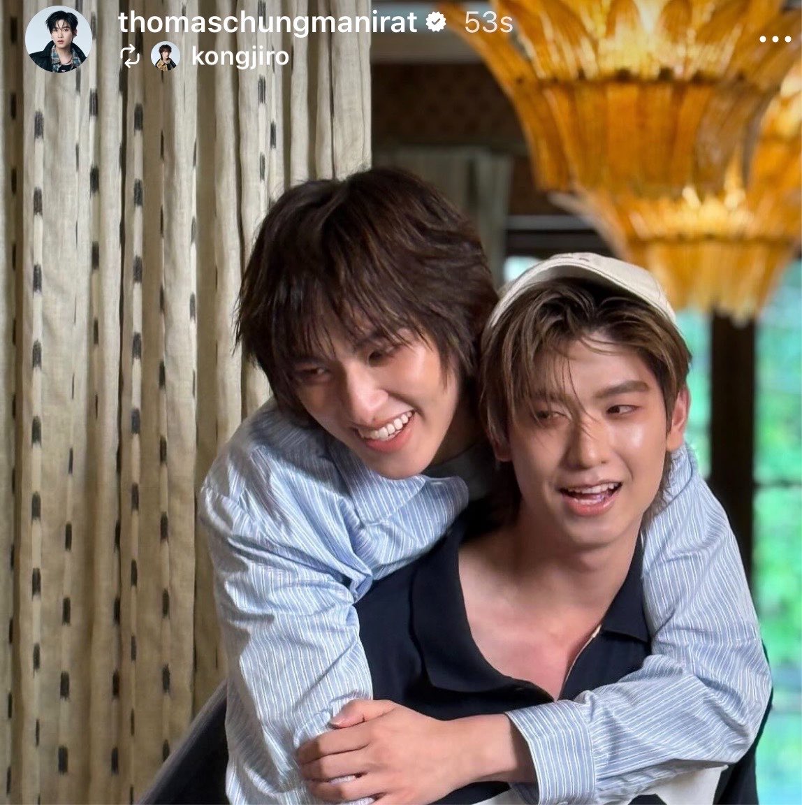 babiipofo's tweet photo. แล้วโทมัสฮีแชร์สตอรี่ต่อจากน้องก้องตลอดจริง ๆ นะ เอ็นดูวะ555555555555555555555555555

⋅˚₊‧  #โทมัสก้อง ˖ #thomaskong  ⋆˚ ⟡ https://t.co/P6vyf2D1eC