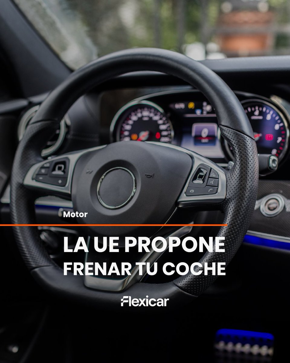 Flexicar_es's tweet photo. 🔴ÚLTIMA HORA: Bruselas quiere tomar el control de tu acelerador desde el espacio. Preparan una medida para capar la potencia del motor por satélite si superas el límite de la vía. Adiós a sobrepasar cualquier límite.