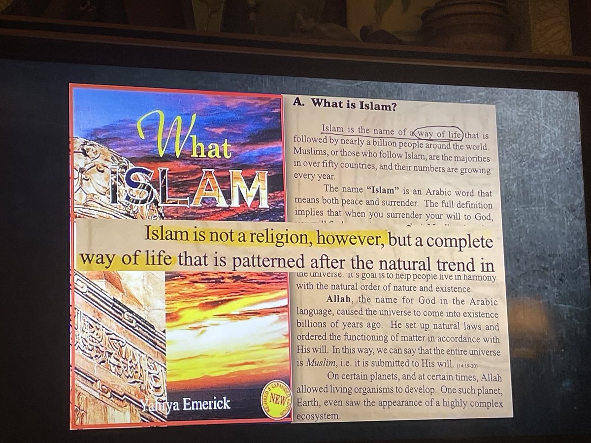 BelousCharles's tweet photo. @AmyMek Islamic not a religion This is their teaching book for young Muslims https://t.co/oKIkD5UtY5