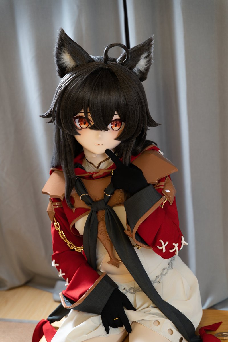 chengzi__juzi's tweet photo. 我是狼，不是狗，更不是猫！
📸：@Dr05481651 
#kigurumi #着ぐるみ https://t.co/6Jeyv0KULp