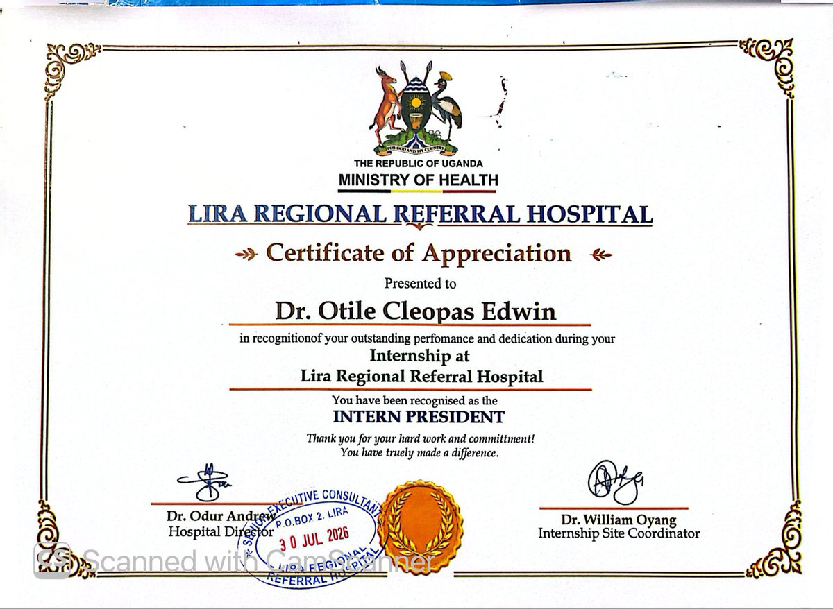 otilece's tweet photo. Thank you LIRA REGIONAL REFERRAL HOSPITAL 🫂 and all my colleagues that made service easier, beautiful and joyous https://t.co/BzdgNa67QF