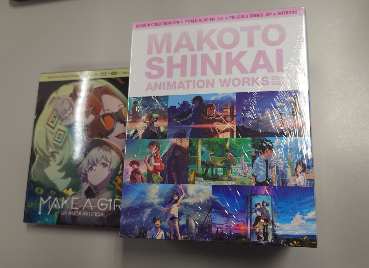 Lonelinessman22's tweet photo. Nuevas adquisiciones de anime para la colección.

Gracias @SelectaVision https://t.co/fp3RR7mCVM