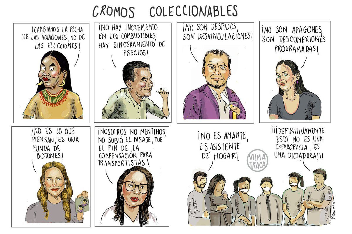 vilmavargasva's tweet photo. #CartonNoboa #CriptoDictador #Ecuador #Vilmatraca https://t.co/yIUjw4wm1F