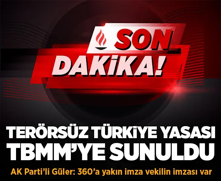 milliyet's tweet photo. Çerçeve yasa Meclis'te: AK Parti Grup Başkanı Abdullah Güler, 360'a yakın imzayla TBMM Başkanlığına sunulduğunu bildirdi

https://t.co/CPUiwTU3GH https://t.co/boj5MvKGAE
