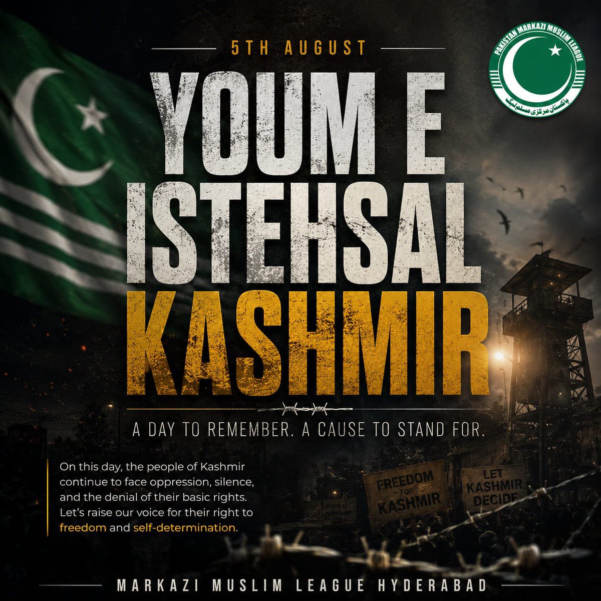 PMML_HYD's tweet photo. 5th AUGUST 
YOUM-E-ISTEHSAL 
KASHMIR 

PMML HYDERABAD
 #kashmir❤️ #youmeistehsalkashmir #Update #PMMLSocialMedia #pmml #PMMLPAKISTAN https://t.co/TAWdE3EJj8