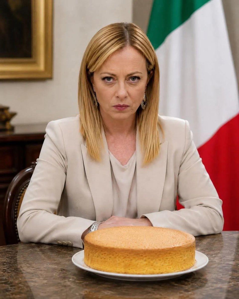 Flexgrimmy_'s tweet photo. Si inasprisce lo scontro tra Meloni e Sánchez: in Italia scatta lo stop al pan di Spagna. https://t.co/d4uZdOKqxq