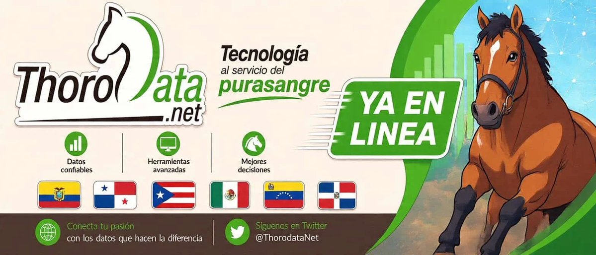 HipismoyPunto's tweet photo. 🇻🇪 @ThoroDataNet presenta los inscritos para la jornada del Sábado en @hinava 
https://t.co/UAVV3thra1 https://t.co/v7DWd0ZqkP