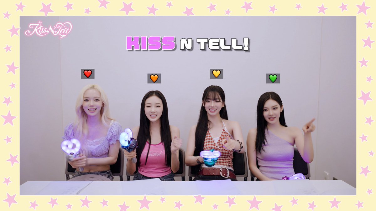 aespaJPofficial's tweet photo. aespa 에스파 ‘KISS N TELL' Cheering Guide | MYの味方だから💜🩵

https://t.co/qWy7qbEnos

#aespa #æspa #에스파 #エスパ
#KISSNTELL #aespaKISSNTELL https://t.co/7SHoQBP35i