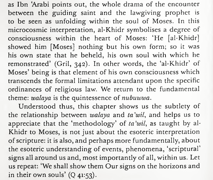 harrishanafite's tweet photo. al-Khidr (ع) symbolises a degree of consciousness within the heart of Moses (ع) https://t.co/I9AledZ7fz