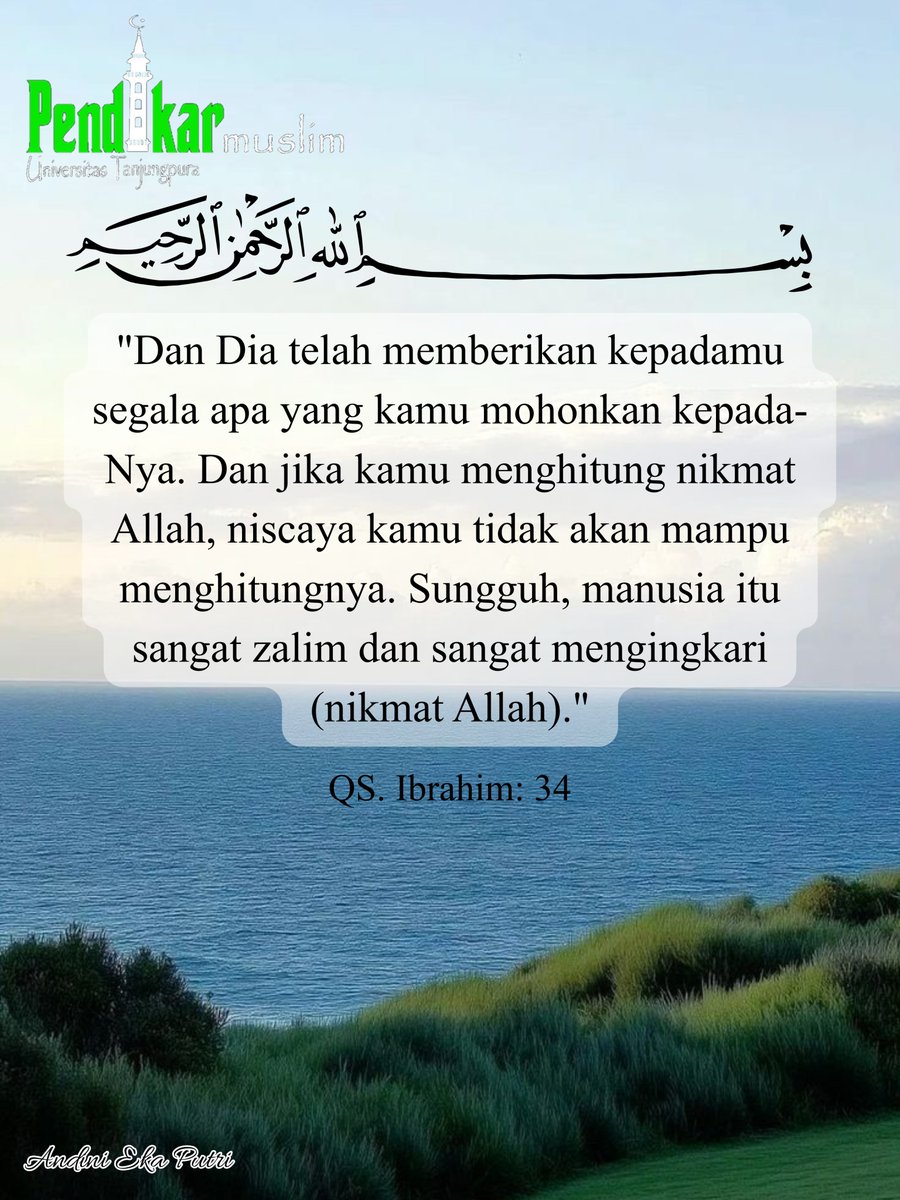 AndiniEkPtr's tweet photo. Bismillahirrahmanirrahim
Assalamu'alaikum warahmatullahi wabarakatuh✨🙏🏻

#Pendikar 
#Pancasila 
#UNTAN 
#PendikarPancasilaUNTAN https://t.co/MNQ3ZHLMUF