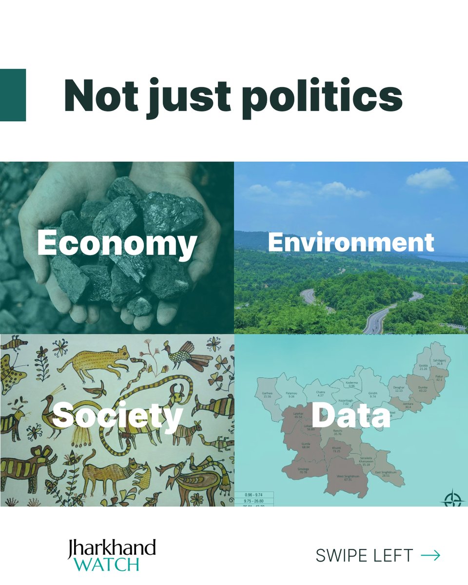 jharwatch's tweet photo. What issue in Jharkhand deserves better coverage?

Every day, we read headlines about politics, mining, education, jobs, forests and development. But many important stories never get the attention—or the context—they deserve. https://t.co/Ga5doE2l78