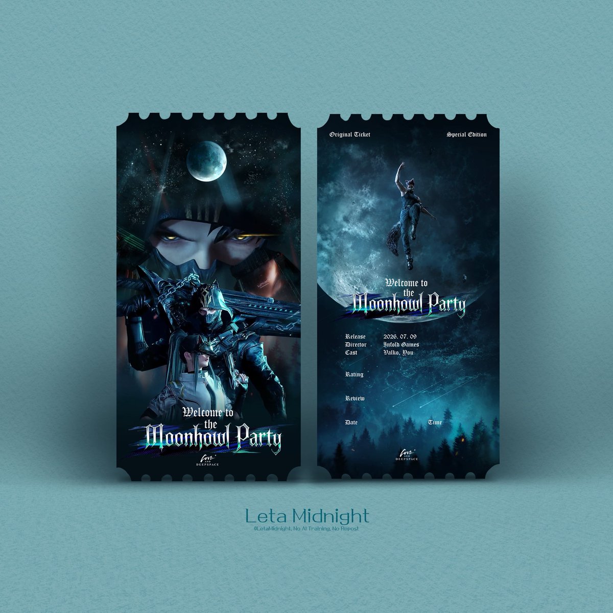 LetaMidnight's tweet photo. Done with the back of the ticket as well! 🎟️ I tried to mimic one of those photo movie tickets. 
#BringValkoBack #ValkoisLoved #NoValkoNoMoney https://t.co/jWqyG7kGTA