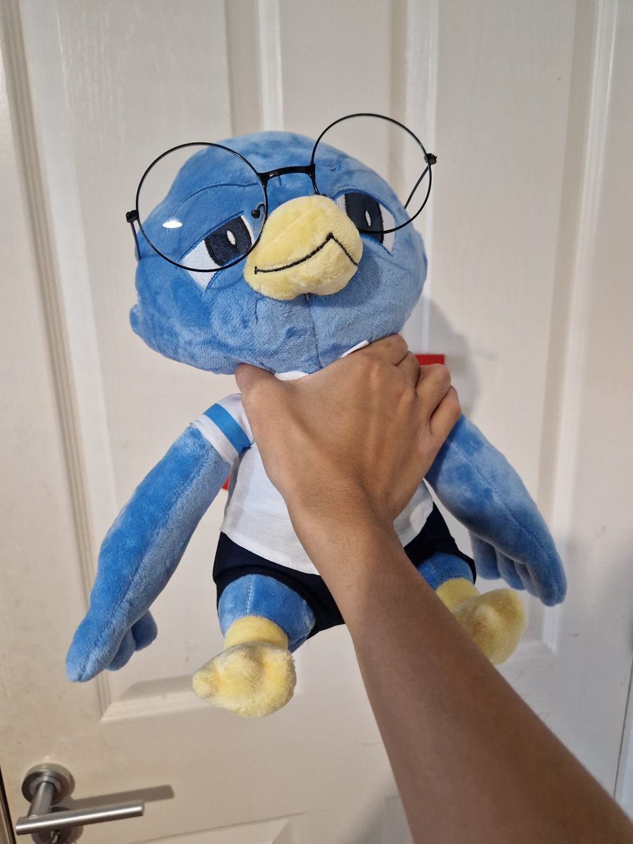 chelrambles's tweet photo. he came in today 🥹
thank you @BMHD250 for the plush! https://t.co/H5uQfgiPJE