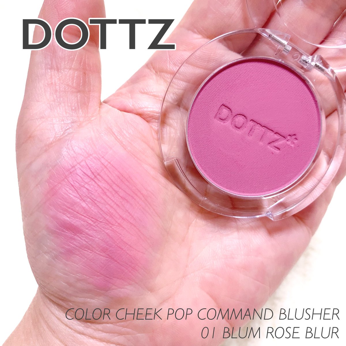Miniiira116405's tweet photo. 【PR】
DOTTZ
カラーチークポップコマンドブラッシャー💓
🥀01 BLUM ROSE BLUR
内側からジュワッとにじみ出るような血色感が可愛いローズカラー💐
自然に毛穴や凹凸をぼかして、ふわっと色づくのが好き🫶🏻色もちもいいよ😘発色いいけど、ブラシでサッとのせると自然な発色で可愛い✨
#DOTTZ https://t.co/yFkBVN7jkl