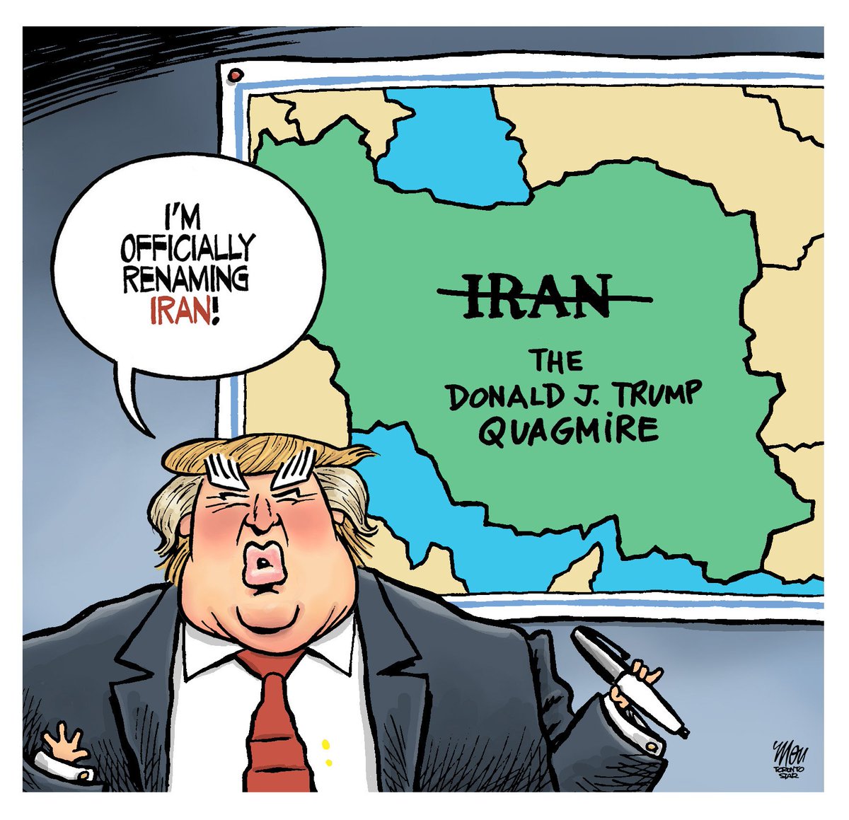 TheoMoudakis's tweet photo. Please enjoy my cartoon in today's @TorontoStar https://t.co/Q1RdvR9rwX