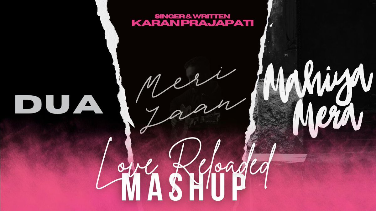 karanpmusic's tweet photo. Three emotions. One vibe. 
My latest mashup of *Dua x Meri Jaan x Mahiya Mera* is out now!
Feel the love, the pain, and the magic in one track
[YouTube Mashup Video](https://t.co/5lvVUQ0wWH)
#Mashup #RomanticMashup #LoveSongs #HindiMashup #MusicTwitter #NowPlaying #KaranPrajapati https://t.co/WHoQWXe8vs