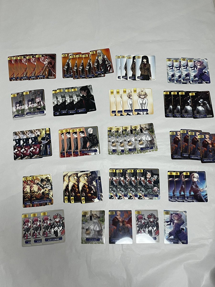 ioi_ol_'s tweet photo. 交換 買取  FGO アニメイト特典 TYPE-MOONフェア2026 A.B-T.C

求)300円➕送料/エルキドゥ、ギルガメッシュ写ってるもの/武内先生のイラスト(キャラクターといません

譲) 画像 後日80枚程追加で受け取り予定

仮約束◎
レアは下4枚になります。お気軽にお声掛けください🌟 https://t.co/A3HiDqvE5k