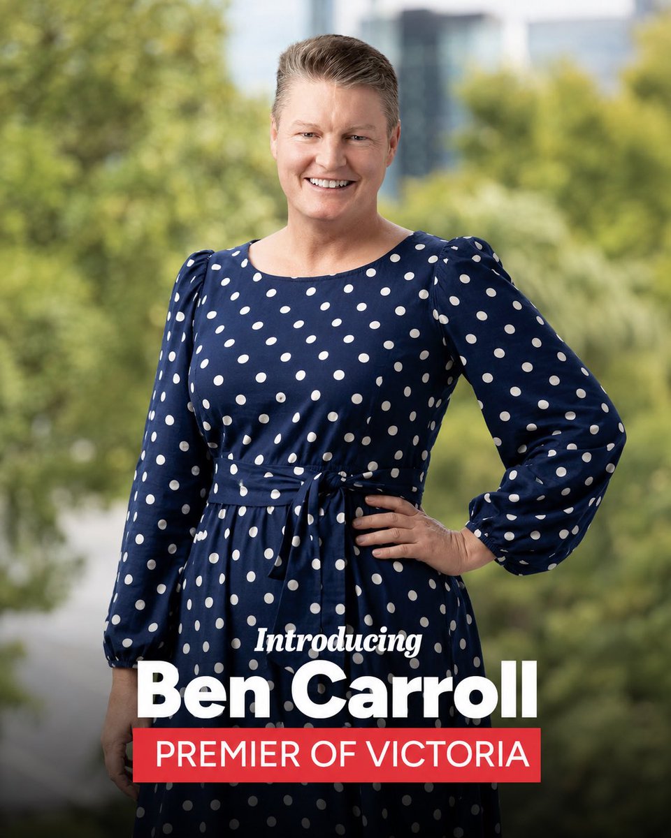 DavidWalke60972's tweet photo. @BenCarrollMP You were a mincer then and nothing’s changed. 

I’m going to call you Joan Kirner, because you’re the poor sap they put in the driver’s seat before the Labor bus goes over the cliff, lol. https://t.co/q1wDDzRYEc