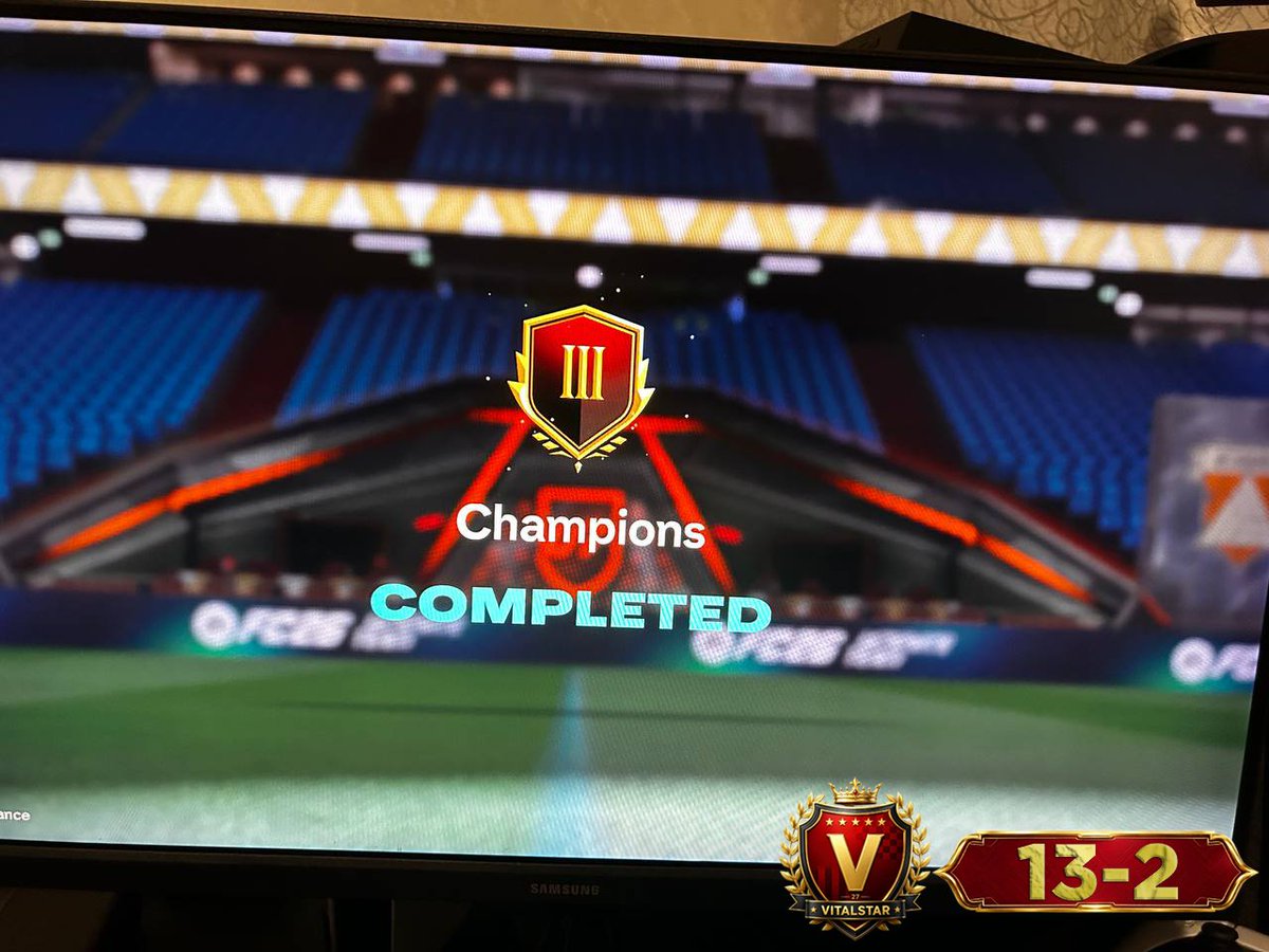 vitalstar27's tweet photo. #Boost_WL🎮

#FC27 #fifa #wl #fut #ut #ultimateteam #фифа #easportsfifa #weekendleague #futchampions #fifasquads #fut27 #eafc #ea_fc #fifamemes #easportsfc #easportsfc27 #eafc27 #fc26 https://t.co/5NFGRCmkgK