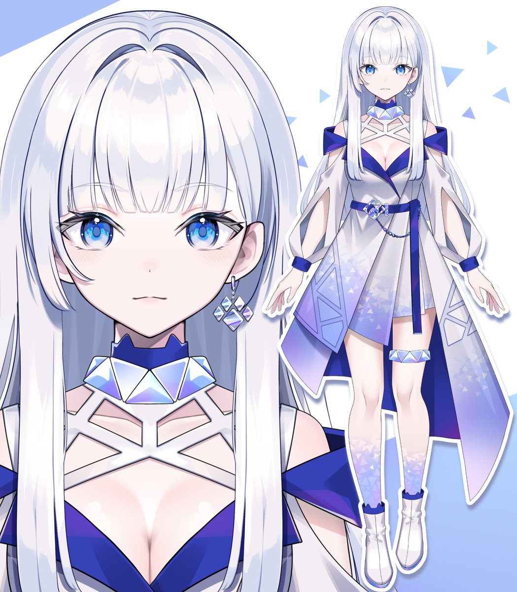 ら*な様 猫の女の子♡アクアマリンちゃん♡.。.:*・゜ アート・写真 ら