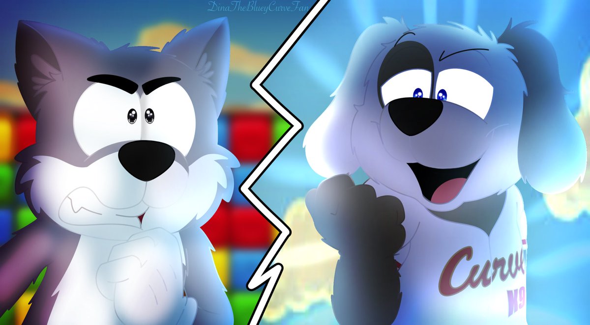 DinaBlueyFan's tweet photo. Cooper Cat VS. Diesel Dawg
As you guys can see… I drew Toon Blast/Altoona Curve art. Because I can. :3 https://t.co/P4NzovynB0