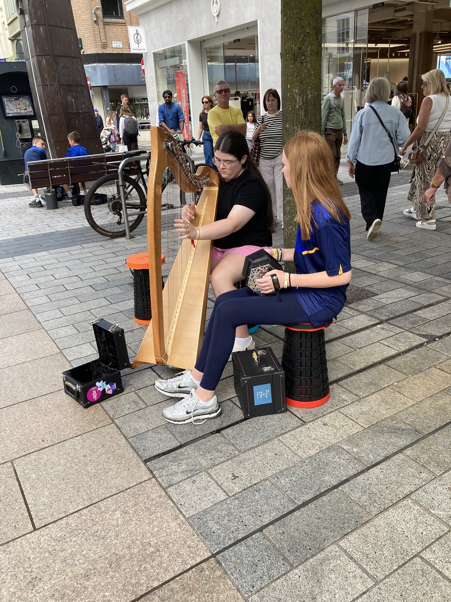 adrianlavery's tweet photo. Fleadh chenille na hEireann  Belfast #belfast #discover #craic #bbcni #utv https://t.co/cUvls7zOqG