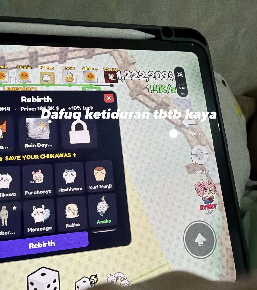 mawaumay's tweet photo. Gue ketiduran pas main rosblos… tbtb kaya anjir https://t.co/ahh2wnmrAd