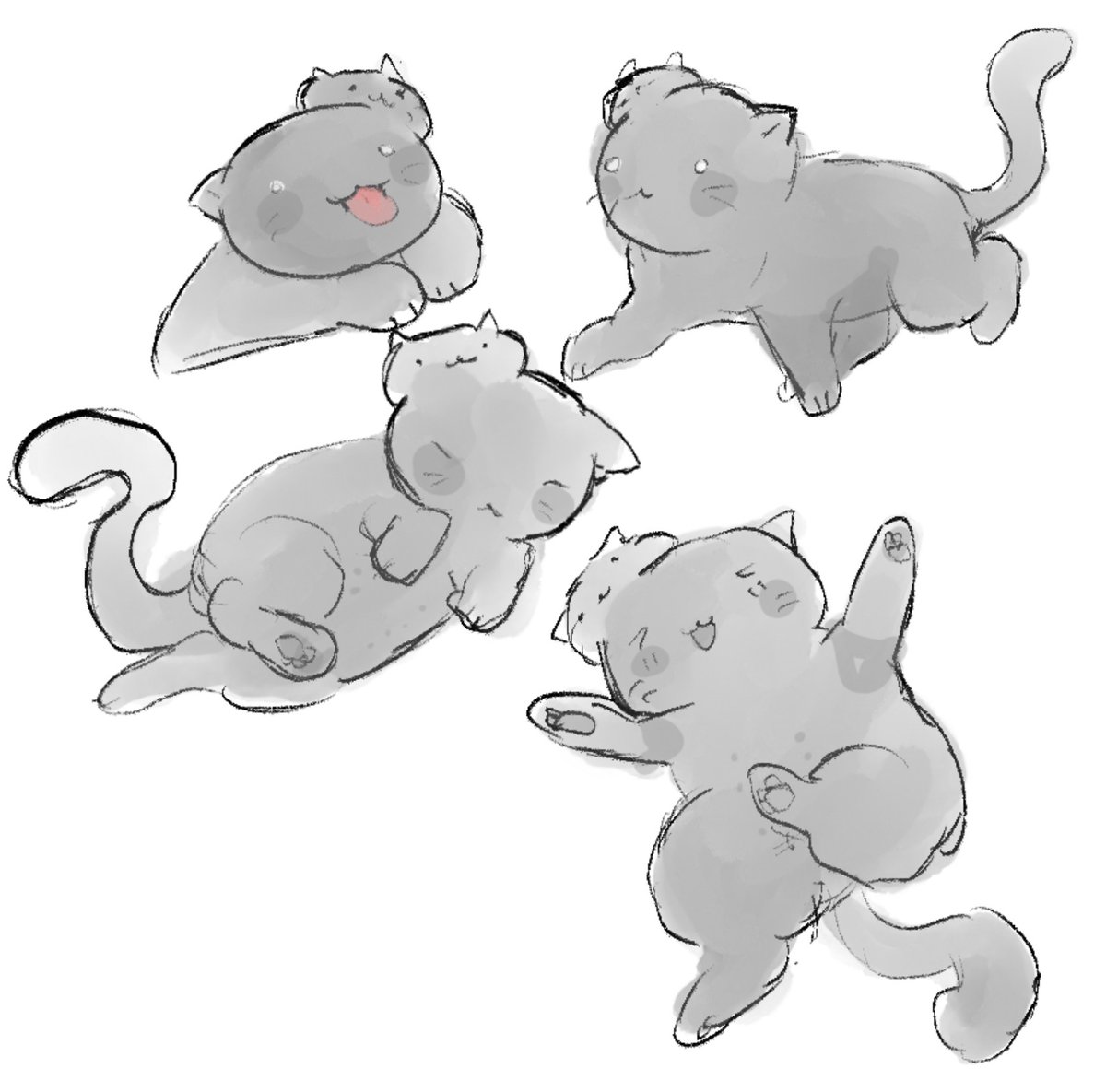 DYSFUNCTl0N's tweet photo. "Can you draw Stacy 🥺" -> Here  son  ❤️ she  learned  how  to  split  into  four  just  for  you https://t.co/aLZ5KvdCWG