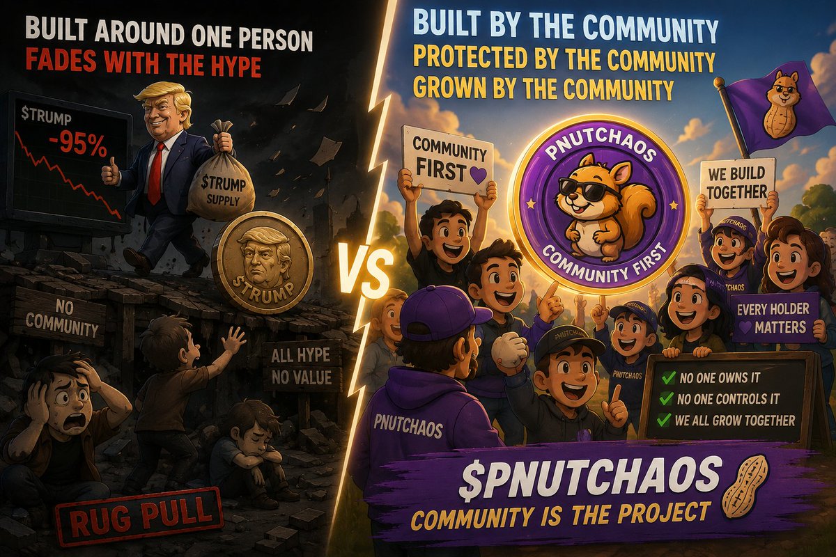 onlyiszy1's tweet photo. @WatcherGuru This is why community will always outlast hype.
A memecoin built around its people keeps growing because every holder, creator, raider and believer adds value.

That's what makes @PNUTCHAOS different.
In the long run, community isn't just part of the project..
it is the project🥜 https://t.co/TbHnKMNewT
