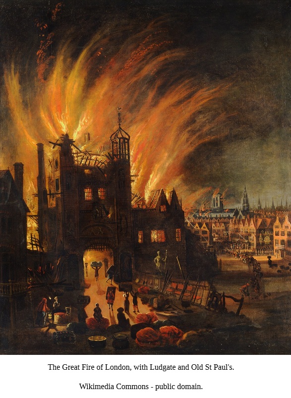 SueCooperBridge's tweet photo. #HistoryNotes📜🌞🌬️
The UK must be experiencing a similar #Stuart era drought as in the summer of 1666. When prolonged hot conditions reduced water levels, parched pastures &amp; timber-framed buildings, it's easy to envisage how with a moderate wind #TheGreatFireofLondon occurred. https://t.co/BpaGlFmOnf
