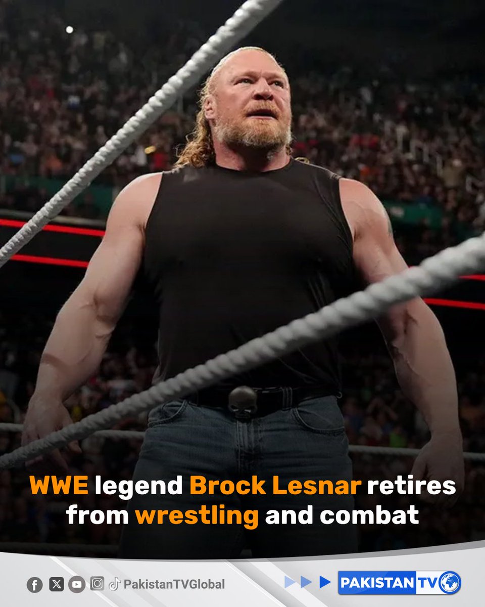 BREAKING: WWE Icon Brock Lesnar Announces Retirement from All Combat Sports
