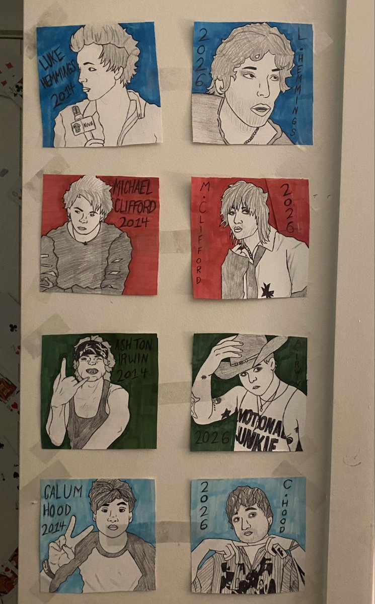 M00n_ish's tweet photo. hi guys 5sos fanart drop enjoy my wall decor
#5sos #5sosfanart #idkwhathashtagstouse https://t.co/31KCqz9klv