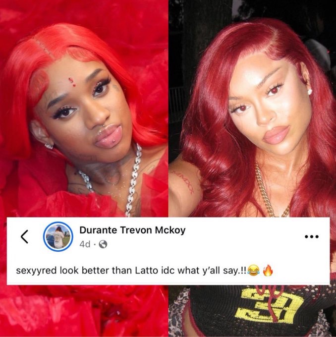 Babess_xx's tweet photo. W or L take? 👀

Who’s your pick: Sexyy Red or Latto?! https://t.co/uXnblOWDcP