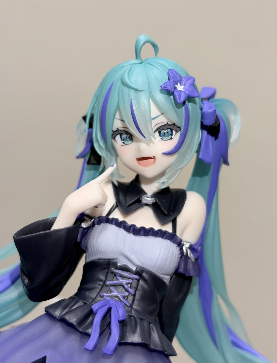 miso_sk16's tweet photo. 初音ミク　ぬーどるストッパーフィギュア Flower Fairyー桔梗ー

かわいすぎて言葉でない
八重歯が素敵 https://t.co/ezsGCtegu1