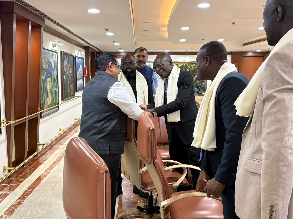 KiritkrJPatel's tweet photo. Today, I had the pleasure of welcoming a high level delegation from the Presidential Initiative for Agriculture and Agribusiness (PIA), Republic of Ghana, to IFFCO Sadan, New Delhi. The delegation included H.E. Prof. Kwasi Obiri-Danso, High Commissioner of Ghana to India, H.E. Dr. Peter Boamah Otokunor, Director, Presidential Initiative for Agriculture and Agribusiness (PIA), along with their distinguished team. Our discussions focused on exploring opportunities for mutually beneficial collaboration in organic and inorganic fertiliser production, agricultural development and strengthening the cooperative movement in Ghana.

As the world's largest farmer owned processed fertiliser cooperative, IFFCO firmly believes that cooperatives are powerful instruments for empowering farmers, improving rural livelihoods and promoting sustainable agricultural growth. During the meeting, I shared IFFCO's rich experience in supporting millions of farmers through innovation, capacity building and cooperative development, and reaffirmed our commitment to sharing this knowledge with partner nations.

The interaction reflected our shared vision of advancing food security, strengthening agricultural value chains and creating new opportunities for farmers through meaningful international cooperation. I am confident that this engagement will pave the way for a long-term partnership that contributes to the growth of the cooperative sector and enhances the prosperity of farmers in both countries.

@IFFCO_Coop @IndiaGhana @GhanaMFA