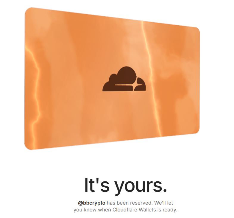 BBCrypt0's tweet photo. Dostlarım, Cloudflare Wallet çıkarıyor ve erken kayıt olarak isminizi rezerve edebiliyorsunuz.

Çok büyük bir proje, o yüzden es geçmeyin. Dursun, sadece 1 dakikalık bir işlem.

Wallet'ınızı rezerve edin: https://t.co/KLMFc7Jaor https://t.co/Qy7SFrEuwB