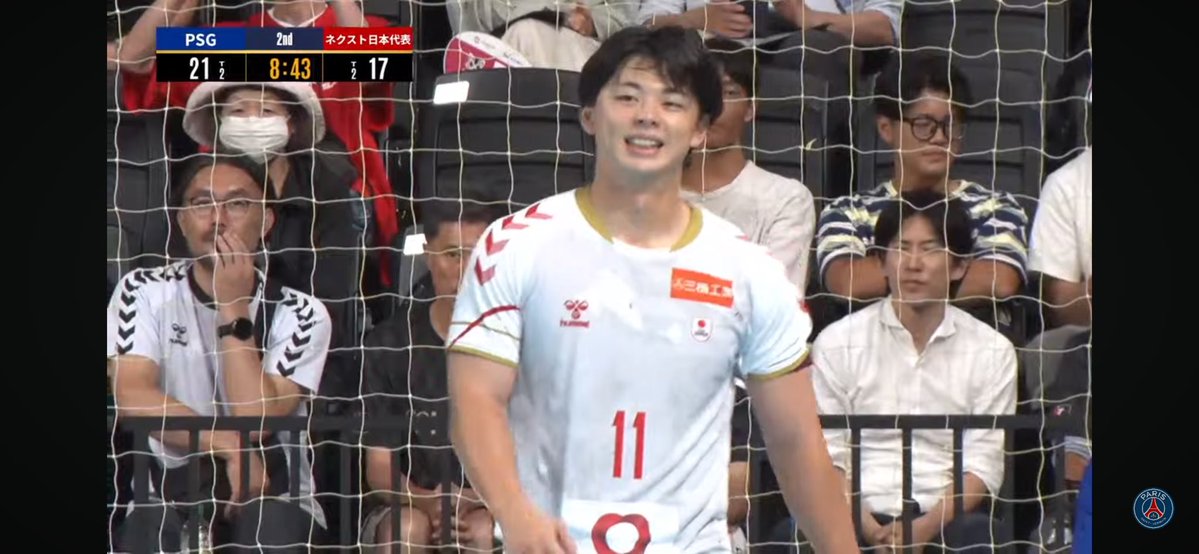 kkkhandball's tweet photo. ①井出さん覚醒の瞬間
②ペナ止められても楽しそうな野尻さん
③13mから跳ぶエロイムさん
④前半終了間際に殺される所さん

キャプチャなので誰かに怒られたら消そ https://t.co/kdAiOOqzgW