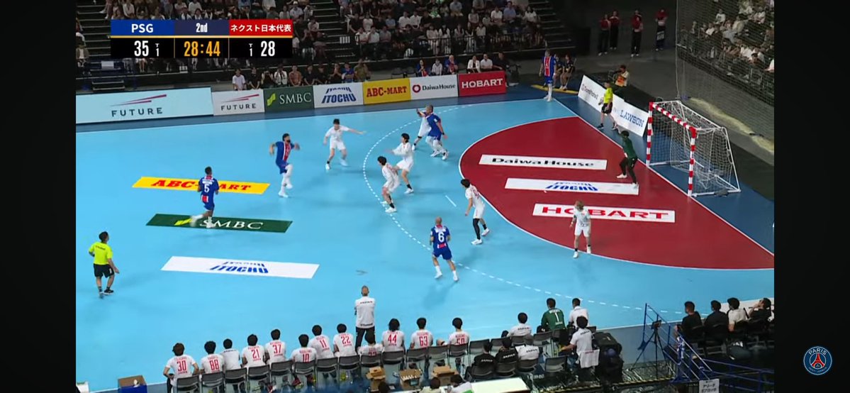 kkkhandball's tweet photo. ①井出さん覚醒の瞬間
②ペナ止められても楽しそうな野尻さん
③13mから跳ぶエロイムさん
④前半終了間際に殺される所さん

キャプチャなので誰かに怒られたら消そ https://t.co/kdAiOOqzgW