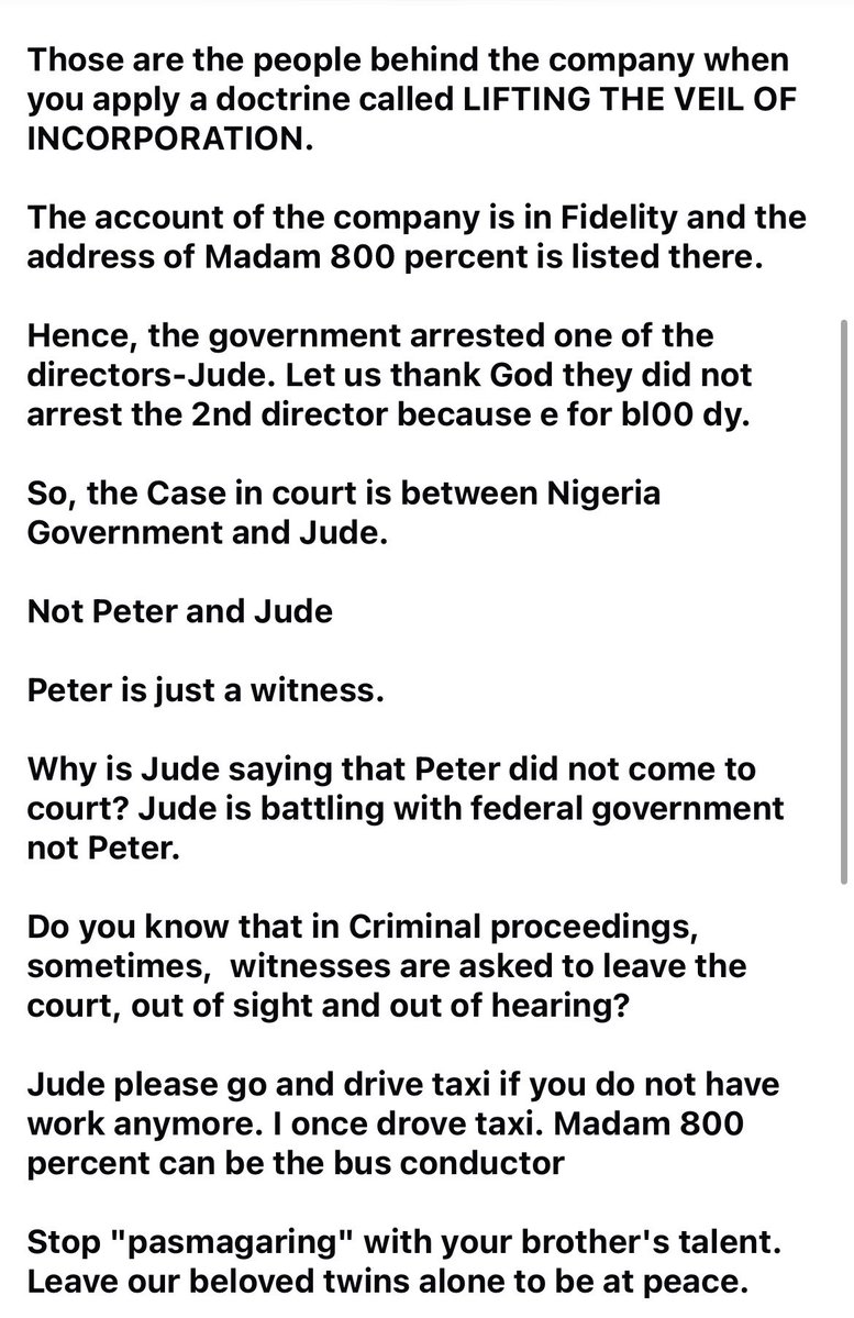 WisdomAPeterz's tweet photo. Written by a reputable lawyer.

You Judas supporters should learn at least. https://t.co/Da2uT78dcC