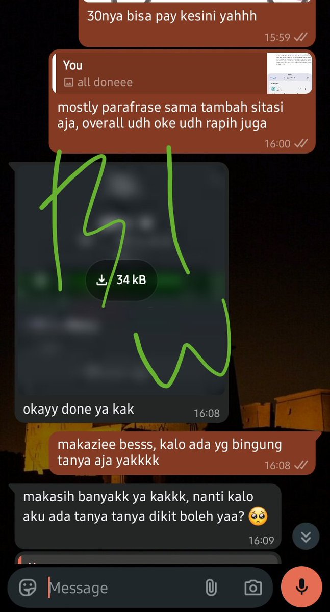 sauservice's tweet photo. #KHEBIWTESTI 

Joki daftar isi, tabel, gambar proposal skripsi psikologi
Joki manip data spss uji regresi berganda
Joki translate jurnal agroteknologi indo > eng
Proofreed/koreksi skripsi ilmu komunikasi https://t.co/Ld5HS7t9Xm