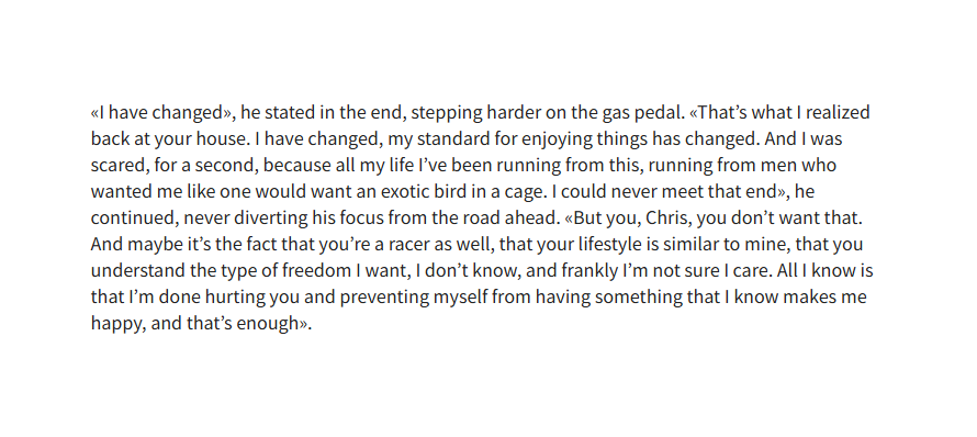freckledshinee's tweet photo. when I met You in the summer... ── ch.11 "Freedom" is up!   
⟢ chnlx   
⟢ street racing au    
⟢ rated E   
⟢ 16.5k       

ao3 ⟢➣ https://t.co/Tg8zdwpqH6
wattpad ⟢➣ https://t.co/L9XKXwMV4U https://t.co/9UsvnkLxDF