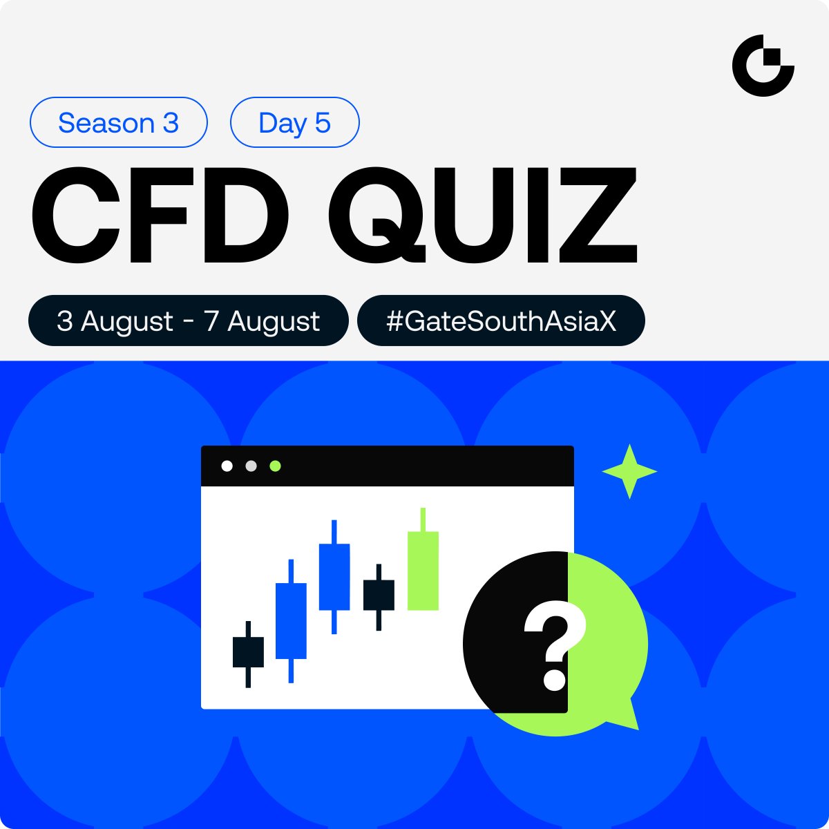 Gatedesi's tweet photo. 📊 Day 5 | US Non-Farm Payrolls (NFP)

❓ Today's Quiz

Which asset commonly experiences higher volatility immediately after the US Non-Farm Payrolls (NFP) report?

A️  Gold (XAUUSD)
B️  EURUSD
C️  NAS100
D️  All of the above

🎁 Reward: 1 Lucky Winner × 10 USDT

How to Enter

✅ Follow @GateDesi
❤️ Like & Repost this post
💬 Comment with:

Your answer (A, B, C, or D)
Tag 3 friends
#GateCFD

⏰ Deadline: Submit your answer within 24 hours.

Good luck, and stay informed with Gate CFD! 📈

#GateCFD #NFP #MacroTrading #CFDTrading
