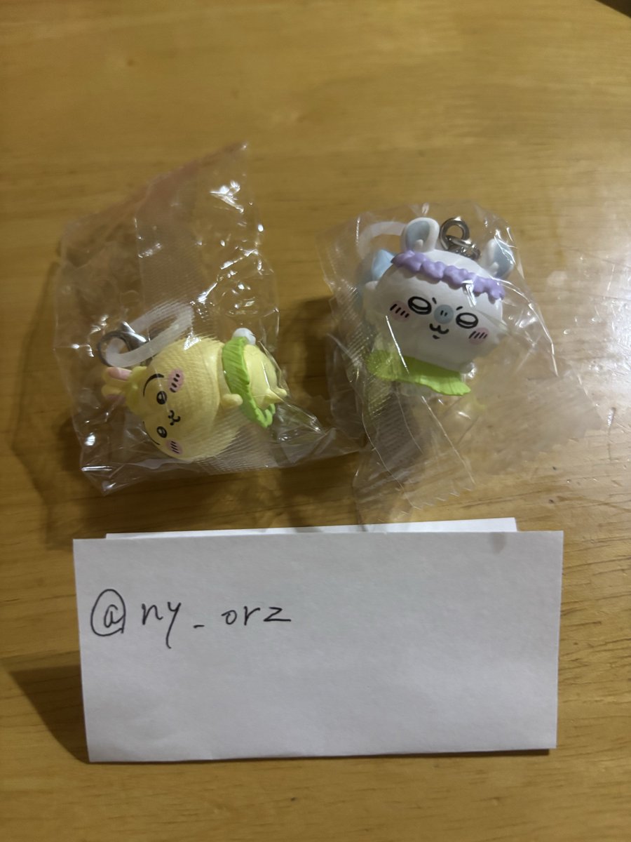 ny_orz's tweet photo. ちいかわ 映画　特典　交換 めじるしチャーム

譲：モモンガ > うさぎ
求：ハチワレ

都内(都会のみ)手渡し＞郵送

御気軽にお声がけ下さい！
よろしくお願いします🙇🏻‍♀️ https://t.co/xEcoPQyKFM