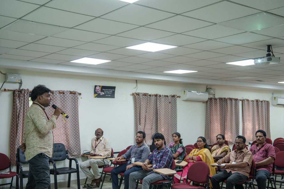 ksrmceofficial's tweet photo. The Dept. of CSE, K.S.R.M. College of Engineering (Autonomous) celebrated Systems Administrator Day on 03 Aug 2026 for non-teaching staff.
#KSRMCE #SystemsAdministratorDay #CSE #ITInfrastructure #SystemAdministrator #Technology #HigherEducation #CampusLife https://t.co/3EsSo4zaPK