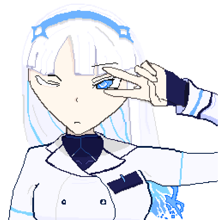 kuronoa9608's tweet photo. キャラデザがエグイ癖に刺さったので願いの妖精さんを描きました https://t.co/f41HwtXuh6