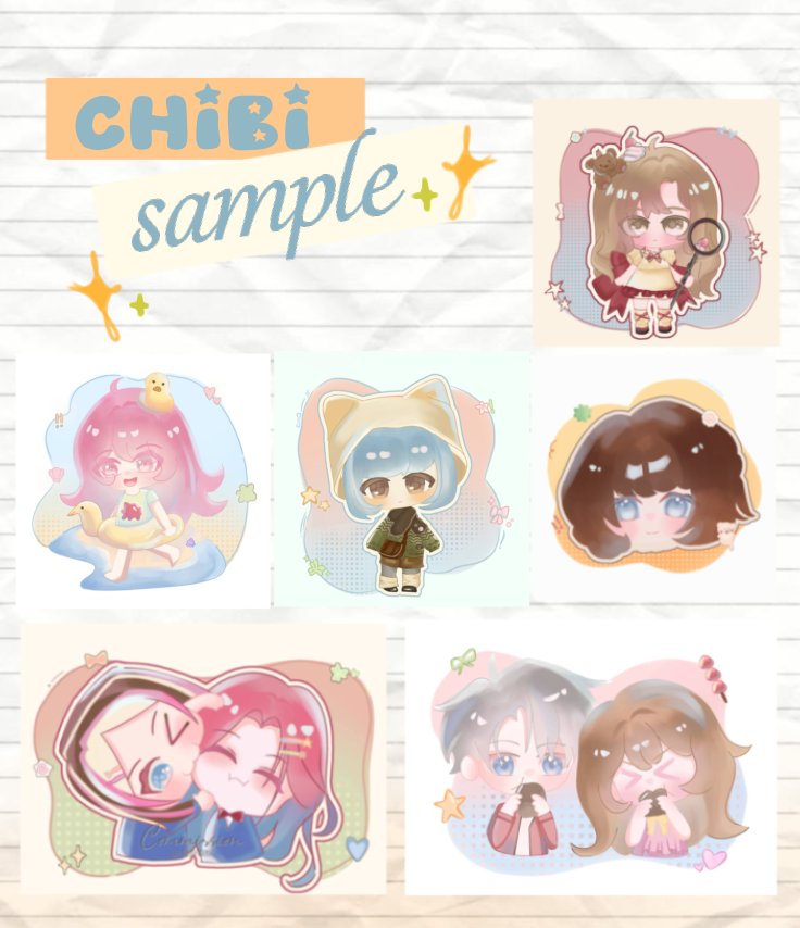 osiipeachh's tweet photo. CHIBI COMMISSIONS OPEN 🍀

[🔃 &amp; ♡ are appreciated]

I'm opening urgent art commissions because I need to pay my school tuition
 
If you're interested, please don't hesitate to DM me! 📩

#artmoots #commission #opencommission https://t.co/4OYryhfpYX